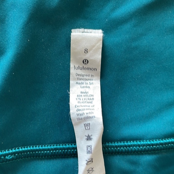 LuLuemon Leggings Size 8 - Picture 5 of 5